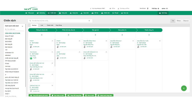 phần mềm quản lý khách hàng nextcrm 