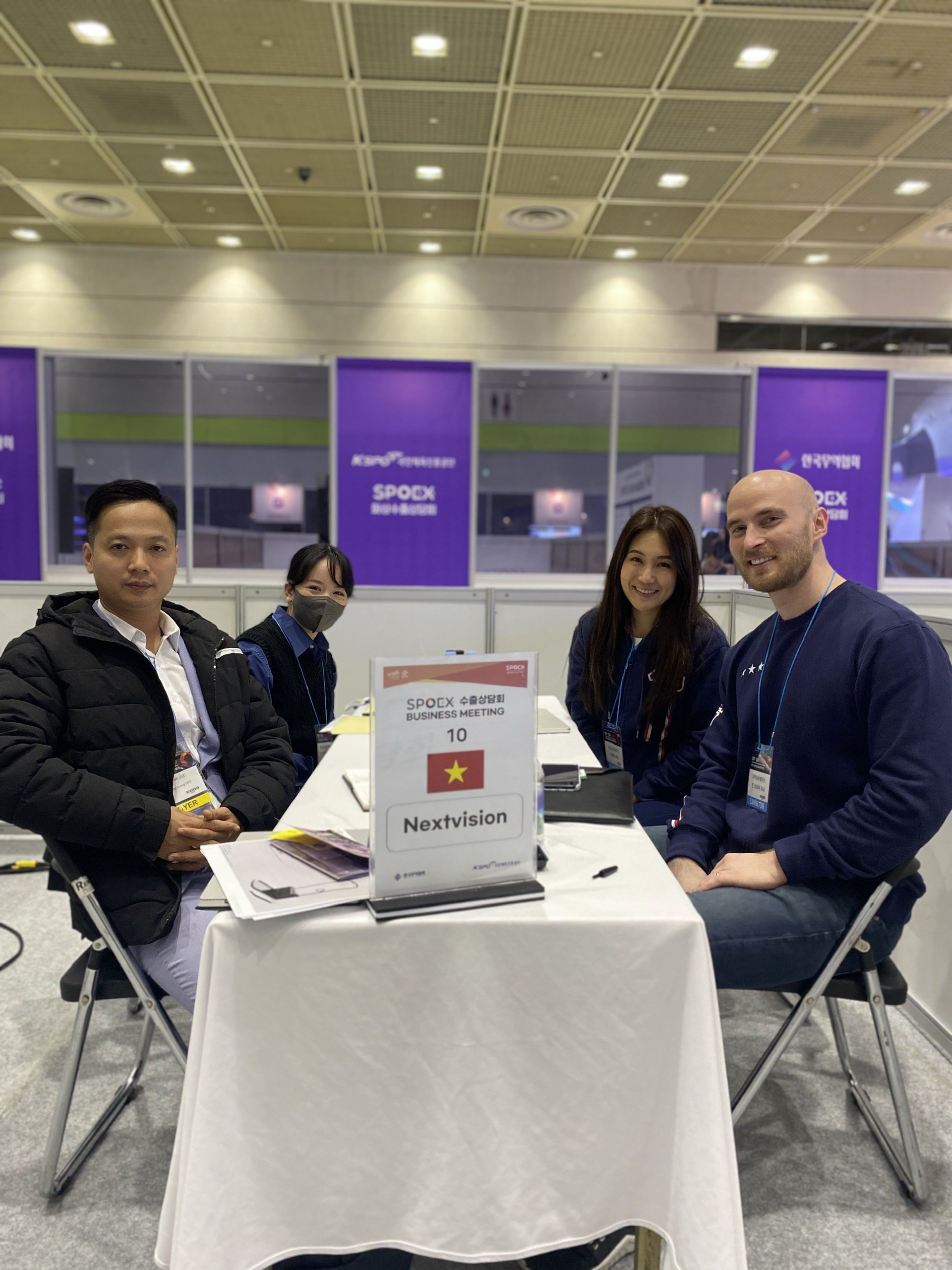 NextX tham gia triển lãm SportEx Korea tại Seoul theo lời mời của Hiệp hội thương mại Hàn Quốc Kita