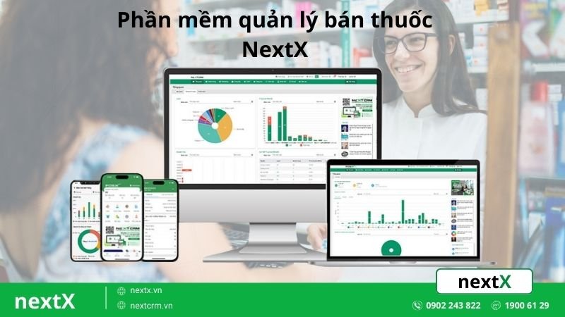 phần mềm quản lý bán thuốc nextx